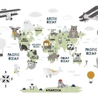 پوستر کودک و کاغذدیواری|خدمات پیشه و مهارت|نسیم‌شهر, |دیوار