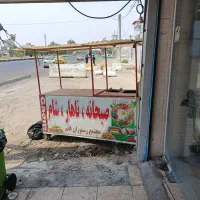دکه سیار دوعدد یخچال ایستاده