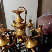 لوستر و پرده|لوستر و چراغ آویز|قم, شهرک امام حسین|دیوار