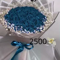 شاخه گل روبانی|گل مصنوعی|بناب, |دیوار