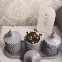 تعداد خیلی بالا قالب سلیکونی و طلقی آموزش رایگان