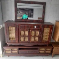 تخت خواب وتشک ،میز تلویزیون جاکفشی|تخت و سرویس خواب|محمدشهر, محمدشهر|دیوار