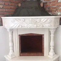شومینه سنگی کباب پز