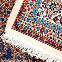 سه تخته فرش دستباف گل ابریشم ماهی بیرجند|فرش|تهران, هوانیروز|دیوار