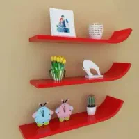 ست لوستر سقفی طرح ستاره و شلف سه تایی