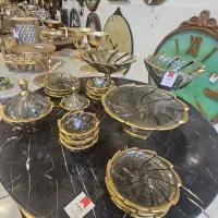 ظروف پذیرایی 19 پارچه کریستال