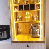 کابینت کمددیواری طبقه بندی مات براق تعمیرات سهرابی