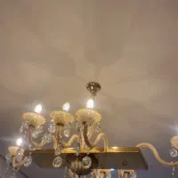 دوعدد لوستر کریستال ست مناسب پذیرابی و ناهار خوری|لوستر و چراغ آویز|تهران, دریا|دیوار