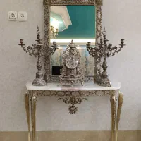 آینه شمعدان برنز واقعی