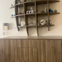 کنسول و دکور چوبی|بوفه، ویترین، کنسول|کرج, دهقان ویلا|دیوار
