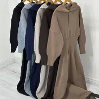 کفتان بافت مانتو پالتو فوتر نونم