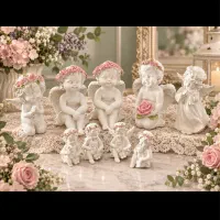 ۹عددمجسمه فرشته