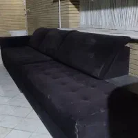 مبل مشکی مخمل مخصوص محل کار|مبلمان خانگی و میز عسلی|قم, سالاریه|دیوار