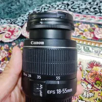 لنز 18/55 کانن + فیلتر uv اصلی