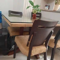 میز نهار خوری ۴ نفره|میز و صندلی غذاخوری|تهران, اوقاف|دیوار