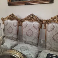 مبلمان سلطنتی ۷ نفره با ناهارخوری|مبلمان خانگی و میز عسلی|تهران, صادقیه|دیوار
