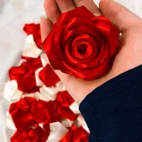 گل روبانی|گل مصنوعی|یاسوج, |دیوار