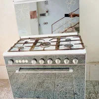 اجاق گاز طرح آینه ای ۵شعله فردار در حدنو‌