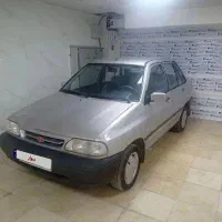 پراید نقره‌ای کارمندی