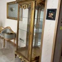 ویترین بوفه کاملا نو ورق طلا