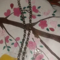 تسبی قدیمی دست ساز نقره آیی