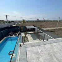 کلبه چوبی استخر روباز اب گرم (مستقیم با مالک)|اجارهٔ کوتاه‌مدت ویلا و باغ|نور, |دیوار