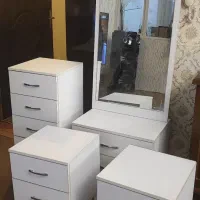 کمد فایل چهار کشور آینه قدی پاتختی دوکشو تخت|جاکفشی، کمد، دراور|کرمانشاه, |دیوار