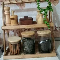 استندچوبی کنار گاز