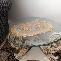 مبل سلطنتی 7نفره 3عددعسلی|مبلمان خانگی و میز عسلی|بهارستان, |دیوار