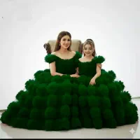 کرایه لباس مجلسی دخترانه پرنسسی (ست مادرودختری|کفش و لباس بچه|شیراز, لب آب|دیوار