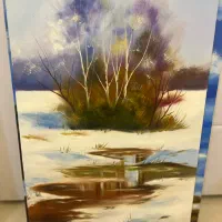 تابلوی رنگ روغن|تابلو، نقاشی، عکس|رشت, معلم|دیوار