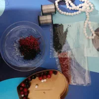 منجوق زندان بافت تسبیح نخ