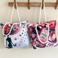 کیف خرید پارچه ای