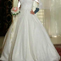 لباس عروس ساتن شاین