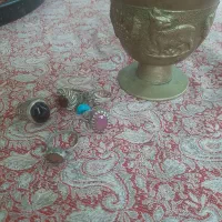 انگشتر نقره ۴۵گرم وزنشونه