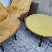 مبلمان 5 نفره با جلومبلی