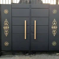 دروازه حیاطی۸۲درب باغی آهنی ویلایی۷۲در پارکینگی۲لت|مصالح و تجهیزات ساختمان|تنکابن, |دیوار