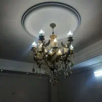 لوستر برنجی|لوستر و چراغ آویز|تهران, خزانه|دیوار