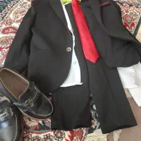 کت و شلوار پسرانه با کفش