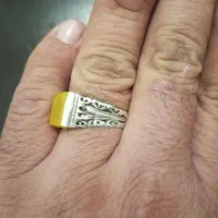 انگشتر نقره مردانه
