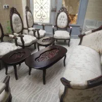 یک دست مبلمان 9 نفره|مبلمان خانگی و میز عسلی|شیراز, دشت چنار|دیوار