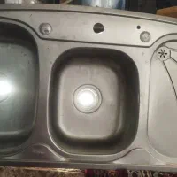 سینک ظرفشویی دوقلو|آب‌چکان و نظم‌دهنده ظروف|اهواز, شریعتی جنوبی|دیوار