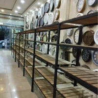 شلف و طبقه قوطی و بست تنظیمی(رگال)|کتابخانه، شلف، قفسه‌های دیواری|ارومیه, |دیوار