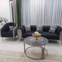 مبل استیل کلاسیک ۸نفره نو