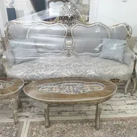 مبل استیل سلطنتی ۹نفره تمام چوب گردو