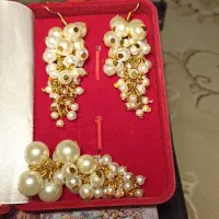 ست مروارید طرح زیبا کار دست