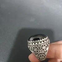 انگشتر عقیق سیاه
