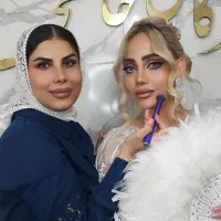 عروس از ۱۲،میکاپ و شنیونvip سه تومن ،رنگ و مش|خدمات زیبایی و سلامت|کرج, حصارک پایین|دیوار