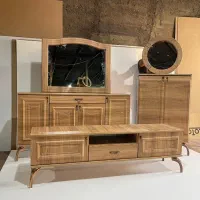 ست میز تلویزیون جاکفشی کمد MDF|جاکفشی، کمد، دراور|آفتاب, |دیوار