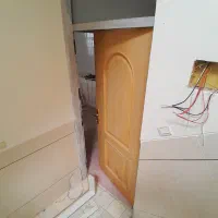 دو عدد درب چوبی نو